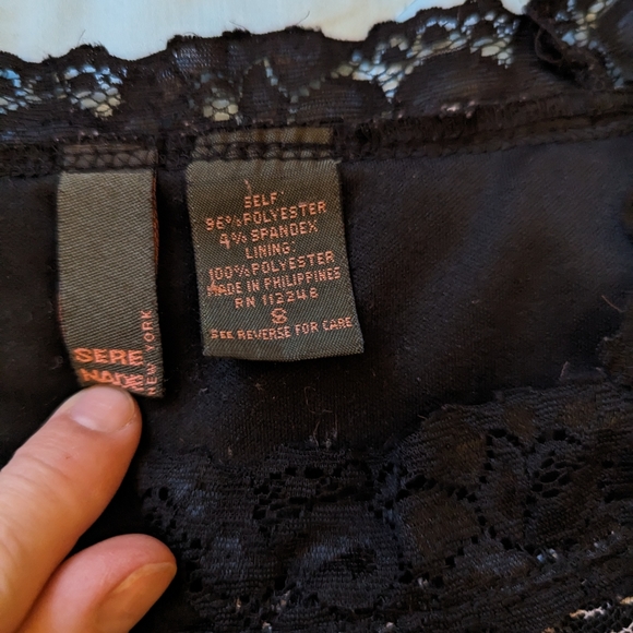 Sere Nade Black and White Paisley Tank - Picture 6 of 6